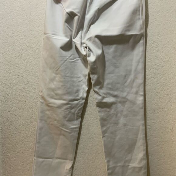 Eric White Capris Pants size 4 white P1 - Picture 3 of 5